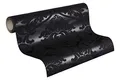 Produktbild: A.S. Création Black & White Papiertapete mit Ornamenten 0,53 x 10,05 m – Schwarz, Grau – elegante Barocktapete Made in Germany – 552631