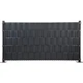 Produktbild: Floraworld PVC-Sichtschutzstreifen Holzoptik Anthrazit