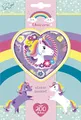 Produktbild: Unicorn Stickerbuch - Gestalte zauberhafte Einhornwelten mit 400 verschiedenen Motiven wie Einhörnern, Diamanten und Buchstabenstickern, für Scrapbooking und Bastelarbeiten
