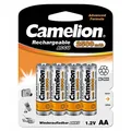 Produktbild: Camelion | AA/HR6 | 2500 mAh | Wiederaufladbare Ni-MH-Akkus | 4 Stück