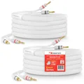 Produktbild: Nakamichi Excel Serie Bananenstecker mit 12AWG Audiokabel OFC CL2 Benotet 2 Pack