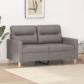 Produktbild: vidaXL 2-Sitzer-Sofa Taupe 120 cm Stoff