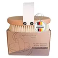 Produktbild: Dry Brushing Bürste – weiche Massagebürste Naturborsten & FSC-Buchenholz für ...