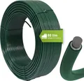 Produktbild: Fepro® Spanndraht 3,8 mm x 88 m, grün, verzinkt und kunststoffbeschichtet - witterungsbeständig, ideal für Maschendraht, Wildzaun, Garten oder basteln