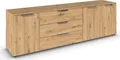 Produktbild: rauch Schubkastenkommode Kommode Türkommode Sideboard Kombikommode FLIPP (Breite 200 cm mit 2 Einlegeböden), 3-türig mit 3 Schubladen und Soft-Close-Funktion