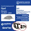 Produktbild: Für OPEL Movano C Kasten/Bus Typ U9 12.2021-jetzt AHK abn. +7pol sp. E-Satz TOP