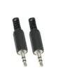 Produktbild: 5 Stk. Klinkenstecker 3,5 stereo Klinke Klinken Stecker