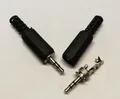 Produktbild: 2x 2,5mm Klinkenstecker stereo - Kopfhörer Stecker lötbar