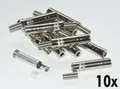 Produktbild: 10 Stk. Klinkenkupplung 6,3mm mono -- Klinke -- löt -- Metall