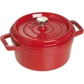 Produktbild: Staub La Cocotte Cocotte 20 cm, rund, Kirsch-Rot, Gusseisen