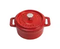Produktbild: Staub Cocotte Bräter 20 cm kirsche rund Topf Gusseisen Bratentopf rot 2,2 L