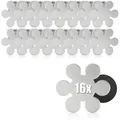 Produktbild: 16 Tischdeckenbeschwerer - Edelstahl - magnetische Tischtuchklammer
