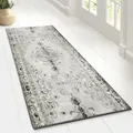 Produktbild: Floordirekt - Teppich-läufer Auf Maß Palau Grau 80 X 500 Cm