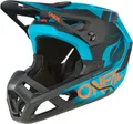 Produktbild: O'NEAL SL1 Helmet Strike Schwarz/Türkisblau/Größe L