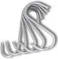Produktbild: TronicXL S-Haken 10x S-Haken EDELSTAHL 180mmx8mm Fleischhaken Metzgerhaken Metzger, (10-St)
