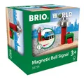 Produktbild: BRIO® | BRIO World 33754 Magnetisches Glockensignal - Eisenbahnzubehör für...