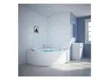 Produktbild: TroniTechnik® Eckwhirlpool ANDROS 160x160 Eckwanne Badewanne mit Whirlpool und Airpool Unterwasser LEDs inkl. Spülfunktion