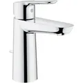 Produktbild: Grohe BauEdge M-Size Waschtischarmatur 23759000 chrom, mit Ablaufgarnitur