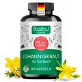Produktbild: Johanniskraut Kapseln, Mit Natürliches Hypericin, Hergestellt in Deutschland – RAIBU