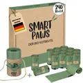 Produktbild: Hundekotbeutel biologisch abbaubar heim- kompostierbar mit Bio Beutelspender ...
