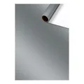 Produktbild: Geschenkpapier - Röllchen - 70cm x 10m - Silber - Kurzrolle - Uni Plain - Verbraucherrolle