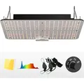 Produktbild: VEVOR LED Pflanzenlicht, 200W Vollspektrum dimmbar, Hochleistungs-Samsung 2B1B-Dioden Wachstumslicht für Zimmerpflanzen, Setzlinge, Vegetation und...