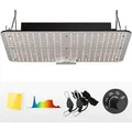 Produktbild: Vevor 150w Dimmbar Pflanzenlampe Led 30x40x12cm Pflanzenlampe 50,000 Stunden Vollspektrum 19000lm Lichtstrom Wachstumslampe 760nm Infrarot-wellenlänge Pflanzenlicht Gewächshäuser Anbauzelte Balkone