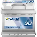 Produktbild: Autobatterie 12V 54Ah 530A/EN Varta C30 Dynamic SLI Starterbatterie 554400053