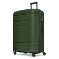 Produktbild: REDOLZ Hartschalen Check-in Koffer | Großer XL Trolley 51 x 32 x 76 cm mit Dehnfalte aus hochwertigem, leichtem Polypropylen | 4 Doppelrollen & TSA (Essentials 11)