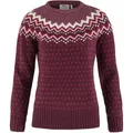 Produktbild: Fjällräven Damen Strickpullover Övik, Dark Garnet, S, 89941-356
