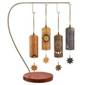 Produktbild: MEINL SONIC ENERGY 4-teiliges Cosmic Bamboo Chime Set, inkl. Ständer