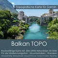 Produktbild: Balkan Adria Garmin Karte Topo 8 GB microSD. Albanien, Bosnien, Bulgarien, Griechenland, Kosovo, Kroatien, Mazedonien, Montenegro, Serbien, Slowenien, Rumänien, Ungarn Türkei.