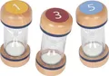Produktbild: small Foot Sanduhren-Set „Educate“ aus Buchenholz, 3-teiliges Set mit 1-, 3- und 5-Minuten-Uhren, Lernspielzeug für Kinder ab 3 Jahren, 12781, Hellbraun