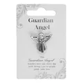 Produktbild: Gedenk Schutzengel Anstecknadel Silberfarben - Schutzengel
