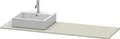 Produktbild: Duravit XSquare Konsole, 1 Ausschnitt links, 1600x16x550mm, XS060HL6060