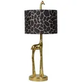 Produktbild: Lucide Tischleuchte Extravaganza Miss Tall, Braun, Textil, Giraffe,Giraffe, zylindrisch,zylindrisch, 60.5 cm, RoHS, Reach, Schnurschalter, Lampen & Leuchten, Innenbeleuchtung, Tischlampen, Tischlampen