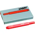 Produktbild: Lamy Füllerpatronen T10, rot, Großraumpatronen, 5 Stück