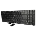 Produktbild: vhbw Tastatur Keyboard QWERTZ kompatibel mit Acer Aspire 7738Z, 7739G, 7739Z, 7740, 7740G, 7741G, 7741ZG Notebook - Schwarz, mit Nummernblock