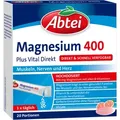 Produktbild: Abtei Magnesium 400 Plus Vital Direkt Granulat 20 St