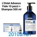 Produktbild: L'Oréal Serie Expert Aminexil Advanced 10x6 ml Ampullen + Shampoo 500 ml Serioxl