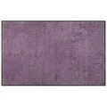 Produktbild: Floornovo Fußmatte Floornovo Schmutzfangmatte Lavendelton waschbare Fussmatte, rechteckig, rutschfest lila 120 cm