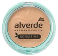 Produktbild: Alverde Sensitive Mattifying Powder Medium Beige 02 - 9g