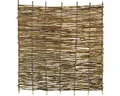 Produktbild: Zaun Hauptelement Konsta Haselnuss 180 x 180 cm grob