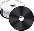 Produktbild: 50 (2x 25Stk) MediaRange Rohlinge black CD-R 52x schwarz Printable
