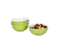 Produktbild: Ritzenhoff & Breker Servierschale 4er Set Schale 11cm Grün Doppio - Ritzenhoff 64162, Porzellan