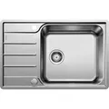 Produktbild: BLANCO LEMIS XL 6 S-IF Compact Flachrandspüle / Edelstahl / Bürstfinish / Excenter - Silber
