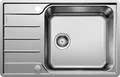 Produktbild: Blanco LEMIS XL 6S-IF Compact 2 Bo. Ablaufgarnitur mit Raumsparrohr, 3 1/2'' Korbventi
