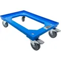 Produktbild: Surplus Systems Rollwagen für Eurobox 60 x 40 cm mit Feststellbremse - Blau