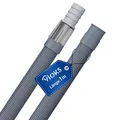 Produktbild: VIOKS Flexibler Abwasserschlauch Waschmaschine Ablaufschlauch Verlängerung 1m Ø19-20mm universal für Geschirrspüler, Waschmaschine, Spülmaschine