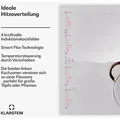 Produktbild: Klarstein Induktionskochfeld 4 Platten, Glaskeramik-Induktionskochfeld mit 4 Kochfelder, 7200W Induktionskochfeld 60cm, Herd mit Touch-Control & Ü... - Weiß